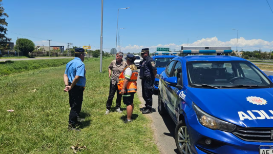 Un conductor agredió a policías de la Caminera tras ser multado por exceso de velocidad
