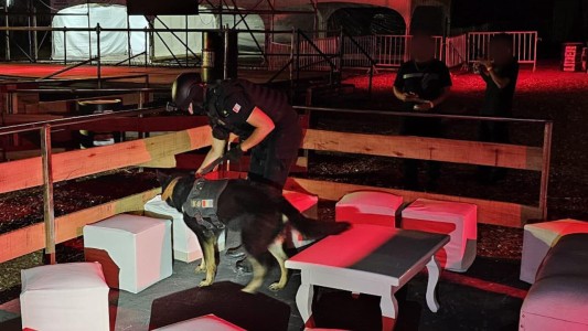 Desbaratan una fiesta electrónica con drogas en Villa del Dique