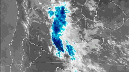 Lluvia y más lluvia: el detalle del tiempo para este sábado en Córdoba