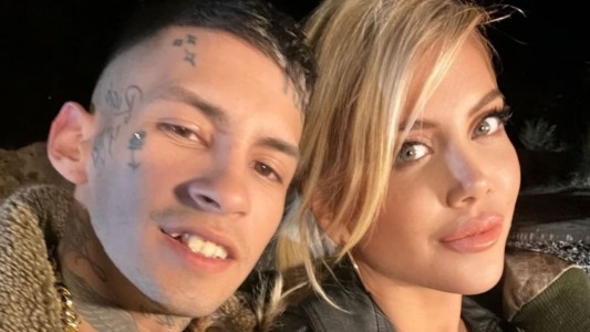 Wanda Nara y L - Gante están en Carlos Paz