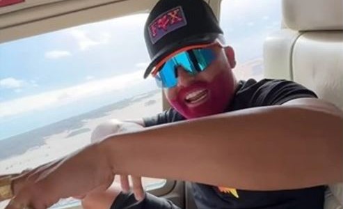 "Pido perdón de corazón", el cantante Perro Primo habló tras el escándalo con un helicóptero en Pinamar