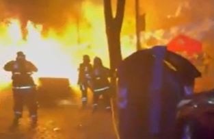 Ataque quemacoche: incendiaron tres autos en San Cristóbal