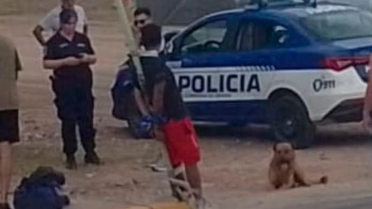 Achiras: vecinos atraparon a un ladrón y lo ataron a un poste