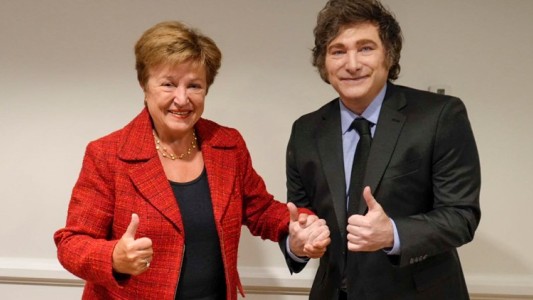 A la espera de la reunión de Milei con Georgieva, las acciones argentinas volvieron a operar en positivo