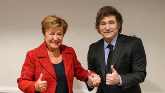 Milei llegó a Estados Unidos para reunirse con Georgieva y Elon Musk