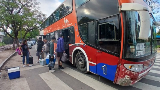 Rumbo a Paraguay: la caravana de hinchas de Talleres para la final frente a River