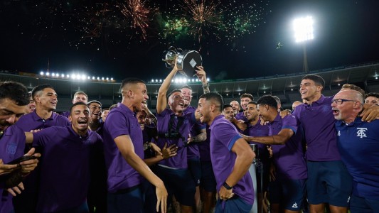 Talleres celebró la Supercopa Internacional con sus hinchas en el Kempes