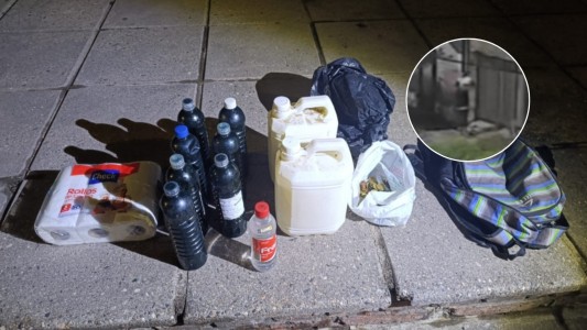 Video: robaba elementos de una escuela y lo detuvieron