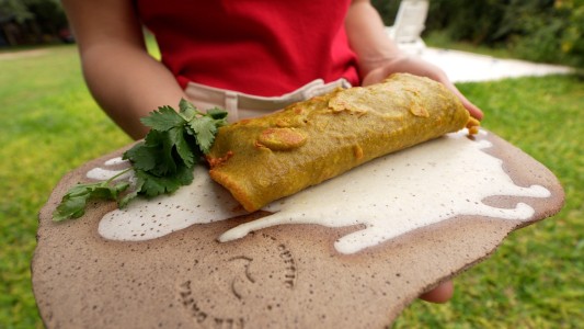 Hoy vamos a cocinar unos burritos veganos