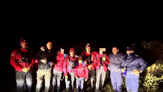 Rescataron a un padre y a sus hijos luego de una extensa búsqueda en las Altas Cumbres