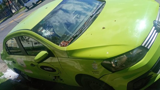 Mujer alcoholizada provoca daños en remis y es arrestada