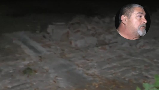 Club Huracán: una pared del predio deportivo se derrumbó y piden colaboración para reconstruirla