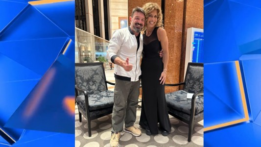 Erika se puso en la piel de Damián de Santo en el décimo tercer programa de ADL