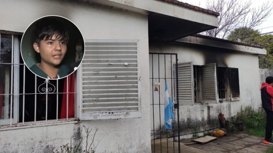 Incendio en Córdoba: un adolescente salvó a su hermanito y a su perro en medio de las llamas