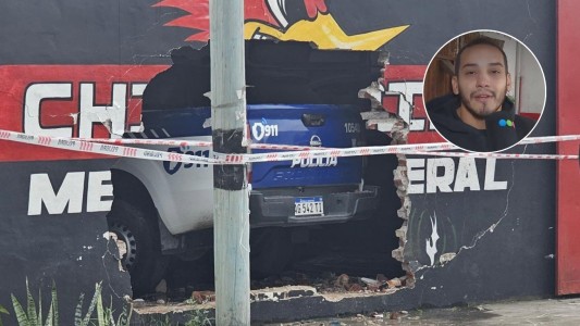 Patrullero incrustado en un taller: a tres días del siniestro, su dueño sin respuestas oficiales