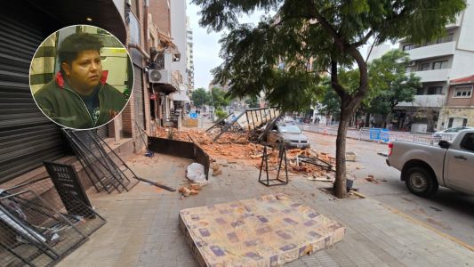 Derrumbe en Güemes: los empleados del bar denuncian que estaban en negro y quedaron desamparados