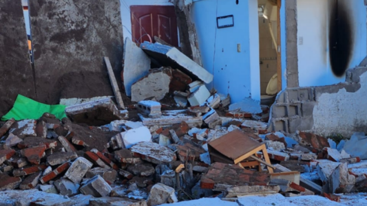 Una mujer de 78 años murió tras desplomarse el techo de su casa