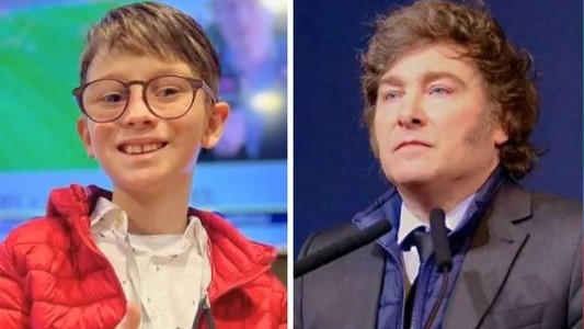 Polémica en las redes por un posteo de Javier Milei sobre un menor de edad con autismo