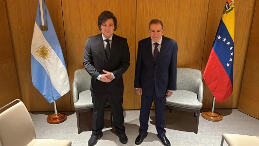 Javier Milei se reunió con Edmundo González Urrutia en Madrid
