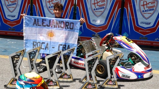 Alejo Caracoche: un cordobés tras los pasos de Colapinto