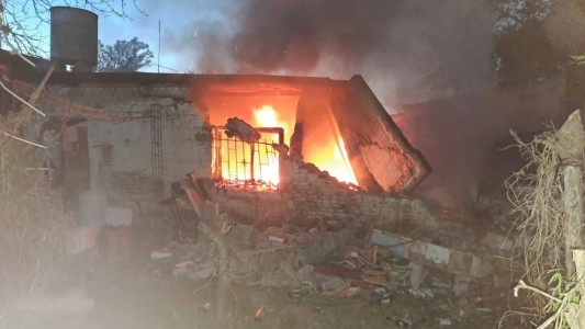 Alta Gracia: explotó una garrafa en una casa y un hombre resultó herido