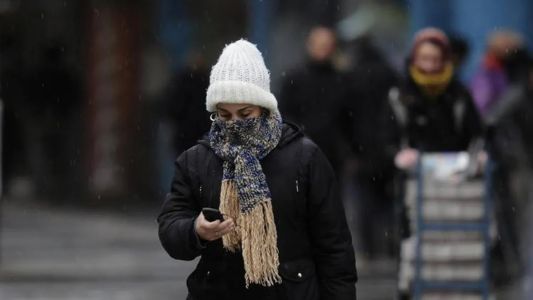 Tras la nevada, persiste la ola polar: mínima de -1°C este lunes