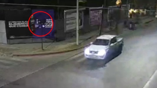 El video que confirma que la camioneta iba en contramano en el siniestro de Villa Belgrano