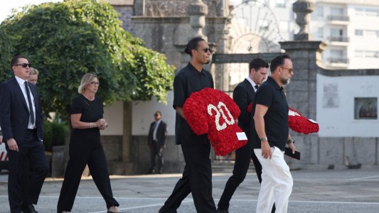 El fútbol y sus allegados dan un último adiós a Diogo Jota y su hermano