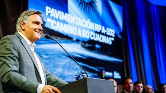 Llaryora anunció la pavimentación de Ruta Provincial A-102