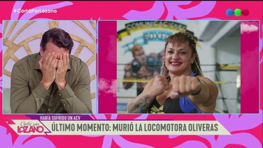 Hernán Drago se quebró tras la muerte de Alejandra "Locomotora" Oliveras