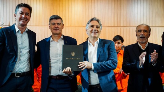 Llaryora y Passerini anunciaron obras para ensanchar el Camino a San Antonio con fondos provinciales