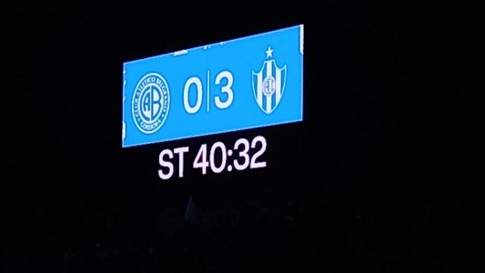 Belgrano cayó 3-0 ante Central Córdoba en el Gigante de Alberdi