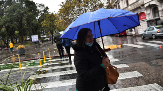 Alerta naranja y amarilla por tormentas en Córdoba
