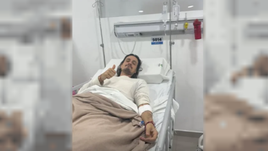 "Deshidratación": cómo sigue la salud de Christian Sancho tras su internación