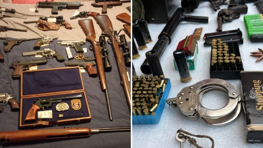 Allanamientos en Córdoba dejan cinco detenidos y secuestro de arsenal y cubiertas