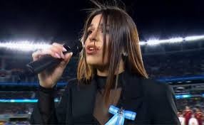 Euge Quevedo y sus sensaciones tras cantar el himno para la Selección