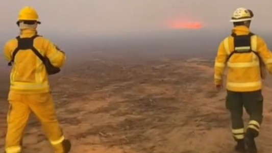 Bomberos lograron contener incendios en Cañada del Rosario, Ruta 36 y Achiras