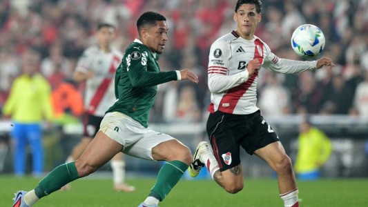 River perdió 2-1 con Palmeiras y la serie de la Copa Libertadores se definirá en Brasil