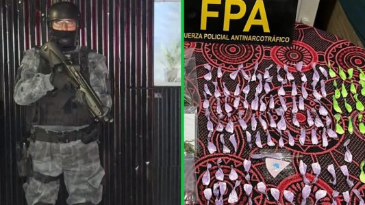 Familia entera detenida por vender drogas cerca de un jardín de infantes