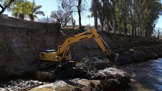 La Provincia avanza con las obras de defensa del Río Ctalamochita