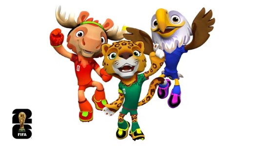 Presentaron a las mascotas oficiales de la Copa Mundial 2026