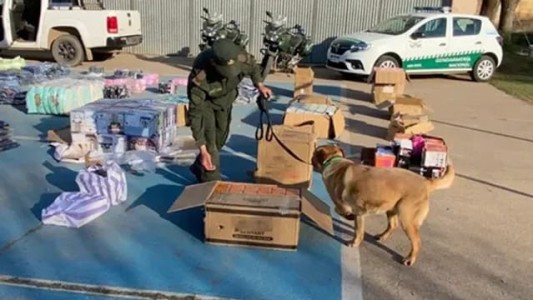 Millonario decomiso de mercadería de contrabando en Córdoba