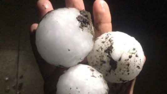 Del calor extremo al granizo: fuerte cambio de tiempo en la Provincia