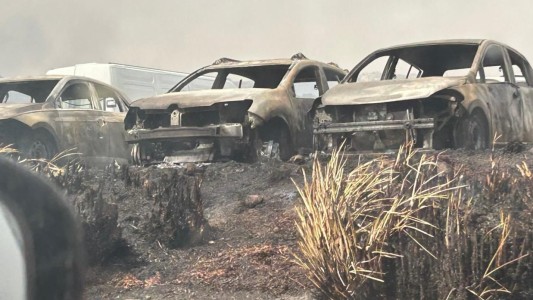 Continúa el combate contra el incendio en el Parque Nacional Quebrada del Condorito