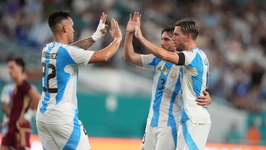 Argentina venció 1-0 a Venezuela en el inicio de su gira por Estados Unidos