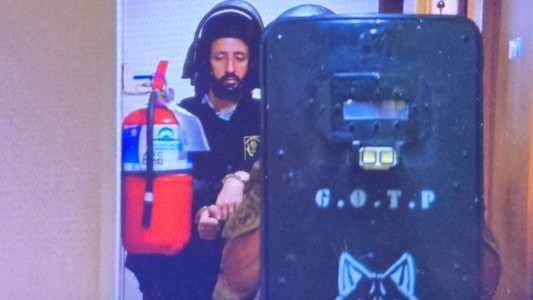 Pablo Laurta se negó a responder preguntas por el doble femicidio