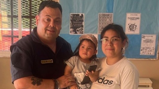 Un policía salvó la vida de una bebé en B° 16 de Noviembre