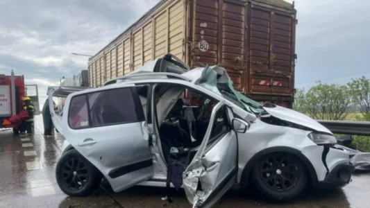 Choque fatal en la autopista Rosario-Córdoba: murió un hincha de Belgrano que regresaba del partido