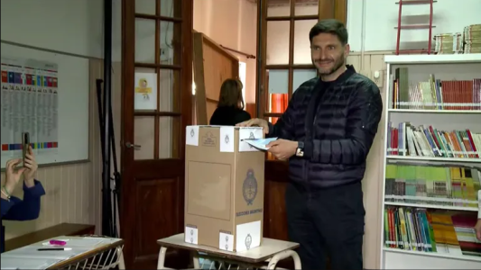 Votó Pullaro y aseguró una mayor participación de los electores: "Es un día bisagra"