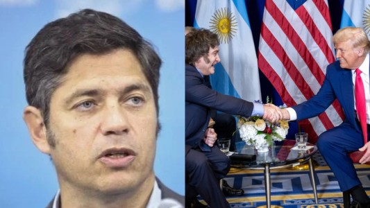 Kicillof cruzó a Milei por "buscar ayuda" en el Gobierno de Trump